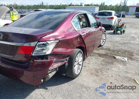 2014 Honda Accord Ex z USA, uszkodzony, nr VIN 1HGCR2F76EA274180